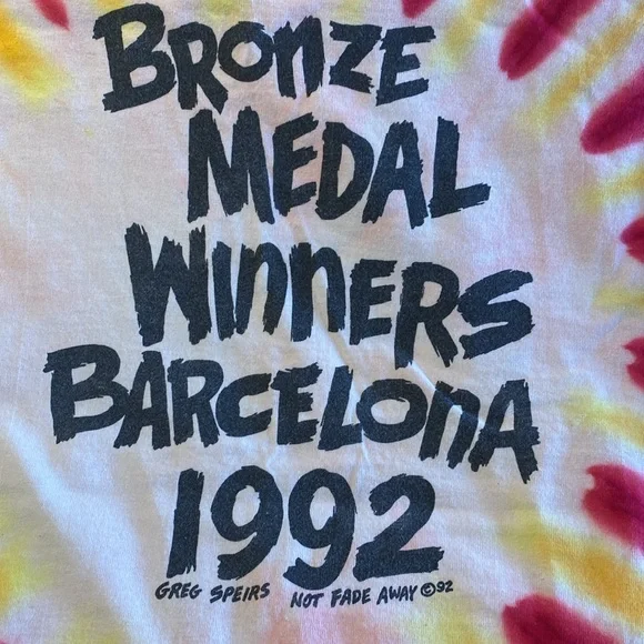 Vtg Grateful Dead/Lithuania 1992 colab “ GRAIL “ single stitch , size XL $190